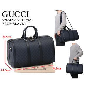 Gucci Duffel Bag Black Small Padlock Ophidia GG Supreme Bag